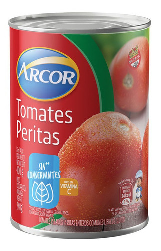 Tomate Perita Arcor Lata 400 Gr