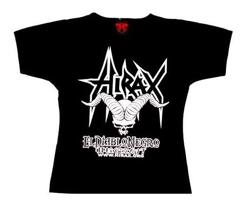 Hirax Diablo Polo Mujer Talla Small [rockoutlet] Remate