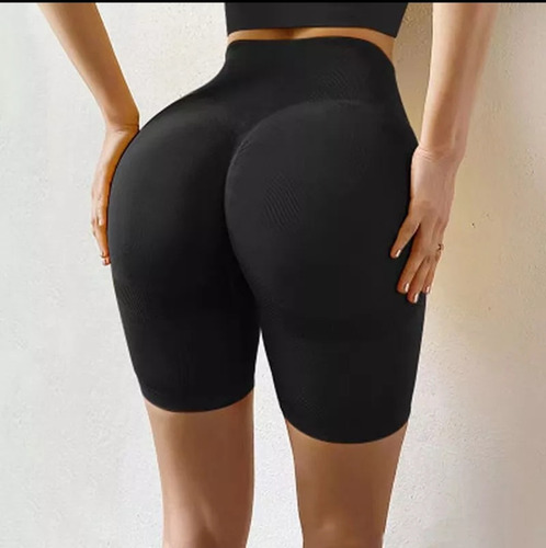 Lycra Legging Bicicletero Levanta Cola Pushup Control Abdome