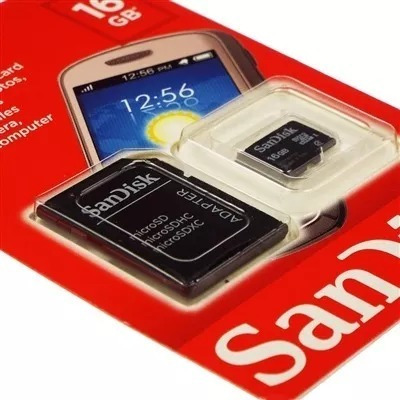 Cartao 16gb Sandisk Original Lacrado Pronta Entrega
