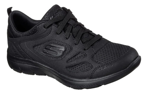 Zapatillas Skechers Summits Suited Escolar 12982-bbk