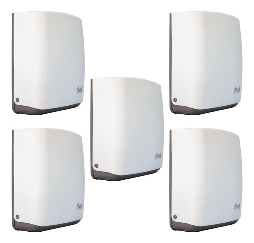 Despachador De Toalla Interdoblada Largo Bco Oval Dv047 5pz