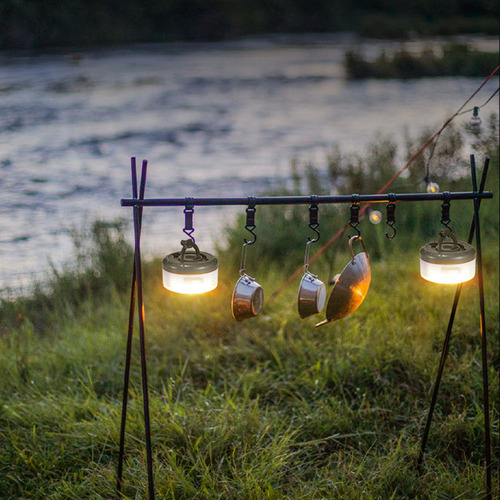 Cadena De Luces Led For Acampar, Impermeable, Colgante, Par