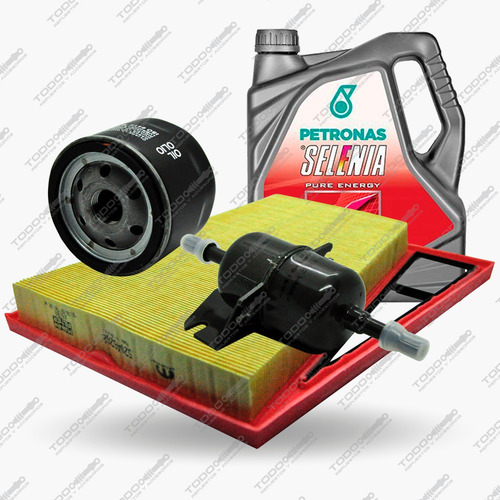 Kit 3 Filtros + Aceite Selenia Fiat Uno 1.3 Original