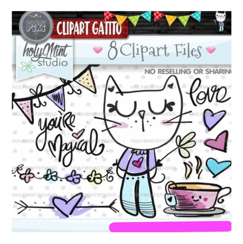 Pack Imágenes Hd Clipart Adorable Gatito De Pie Caperuza