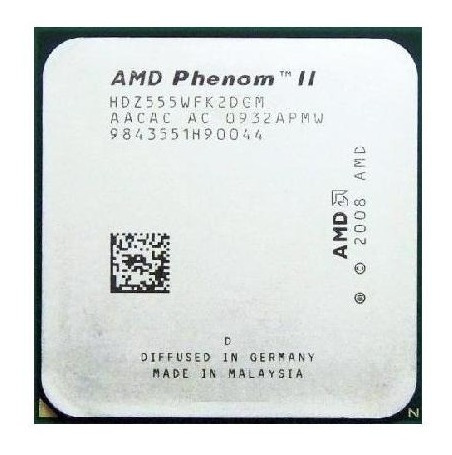 Procesador Amd Phenom Ii X2 555 3.20 Ghz Am2+ Am3 Como Nuevo