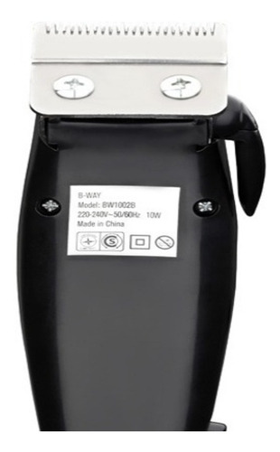 Imagen 5 de 5 de Cortadora de pelo B-Way Free Style 22 BW1002B azul y negra 220V - 240V