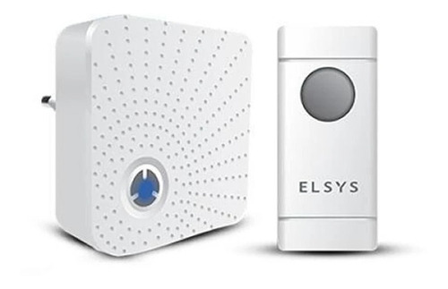 Campainha Sem Fio Com 1 Receptor - Esa-cs101 - Elsys