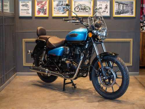 Imagen 6 de 25 de Royal Enfield Meteor 350 Supernova Azul Unidades Disponibles