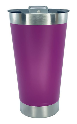 Copo Térmico Aço Inox Roxo 500 mL