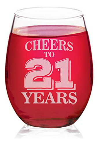 Veracco Cheers To 21 Years Twenty First Birthday Gift For Hi