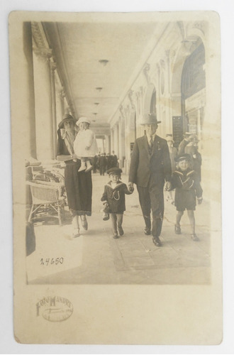 Fotografía Antigua Rambla De Mar Del Plata 1926 Foto Mandri