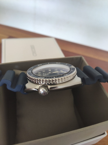 Seiko Turtle 773 +vidro Safira+pulseira Borracha Orig