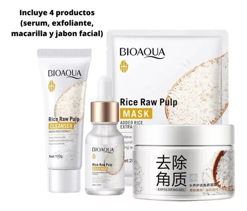 Kit Extracto De Arroz Bioaquax4 - mL a $49