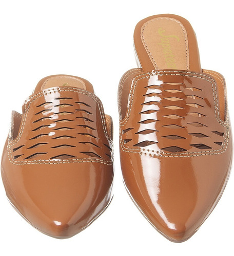 Imagem 3 de 4 de Sapatilha Mule Feminina Rasteira Sapato Conforto E Estilo