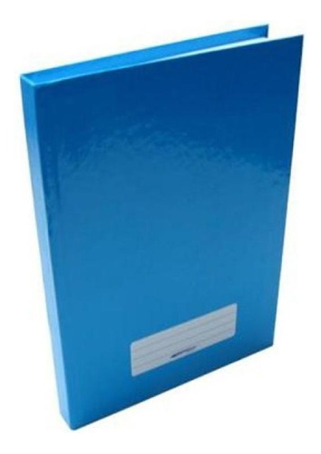 Caderno Brochura Capa Dura Azul 48 Folhas Kit 3