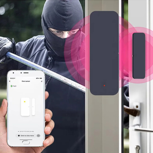 Sensor De Porta E Janela Tuya Wi-fi Zigbee