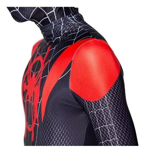 2025 Disfraz De Spider-man Miles Morales For Niño Talla S