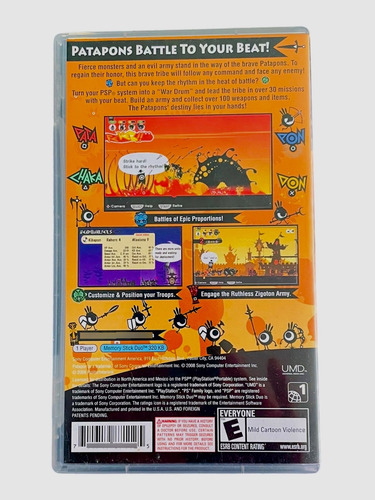 Patapon Playstation Portable Psp Juego (Usado)