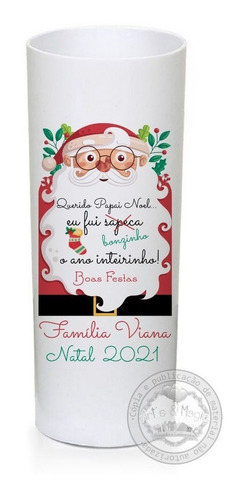 Imagem 5 de 5 de 30 Copo Long Drink Personalizado De Natal