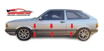 Comprar Vw Gol 1994 \u002F 1995 Baguetas Color Negra Con Vira Plateada