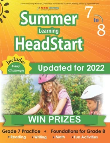 Summer Learning Headstart, Grade 7 To 8 Fun Activities Plus, De Learning, Lumos. Editorial Lumos Learning, Tapa Blanda En Inglés, 2015