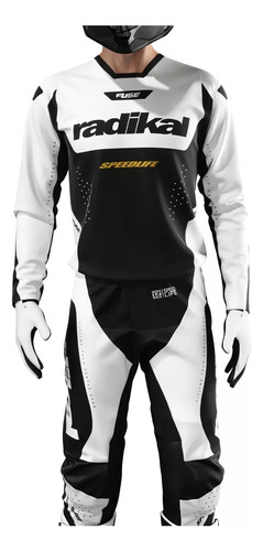 Conjunto Motocross Radikal Fuse 25 Para Niños