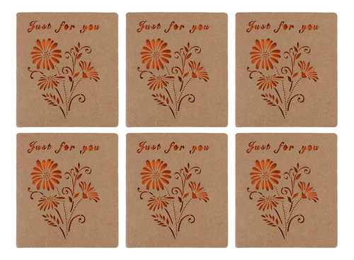 Tarjetas Para El Día De La Madre, Papel Kraft, 10 Unidades