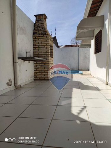 Ótima Casa Com Piscina E Churrasqueira À Venda - 200m² - Emaús - Parnamirim/rn - Ca0210