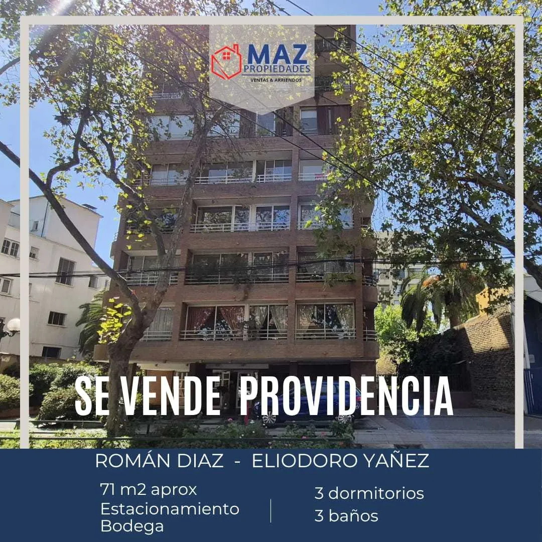Imagen 1 de 25 de 3d Providencia Metro Salvador Estac+bodega (154436)