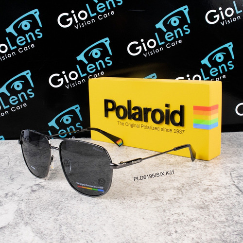 Lentes Solares Polaroid Pld6195/s/x Kj1 Rutenio Original