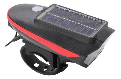 Faro Delantero Solar Para Bicicleta, 3 Modos, Resistente Al