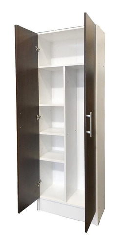 Imagen 5 de 8 de Escobero Despensero 1.80 2 Puertas Maxi Organizador Cocina #