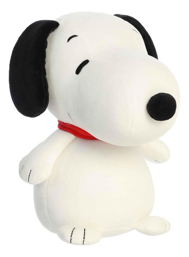 Aurora Peluche Peanuts Perrito Squishy Snoopy 25cm Color Blanco