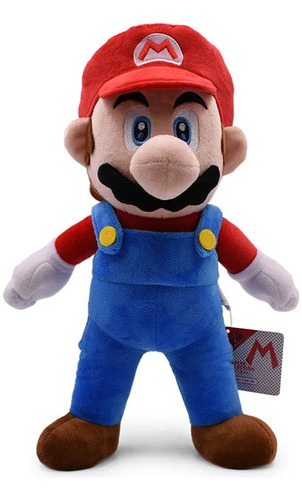 Peluche De Mario Bros 40 Cm Nuevo 