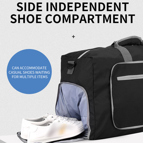 Bolsa For Viajes, Calzado, Gimnasio, Equipaje, Ampliable