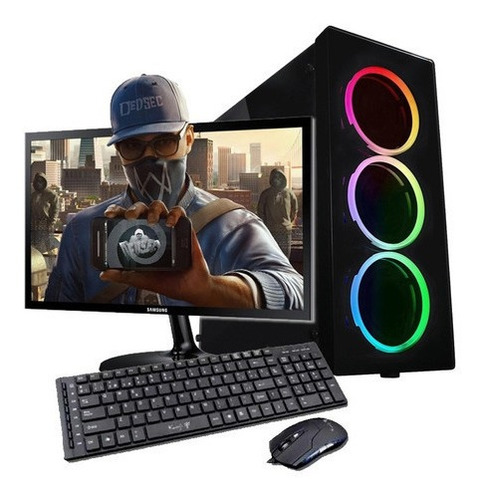 Pc Armada Cpu Intel I5 10ma Gen 8gb 2tb + Perifericos