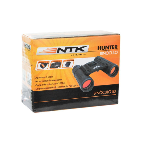 Imagem 5 de 5 de Binóculo Potente Nautika Hunter 8x21mm Emborrachado