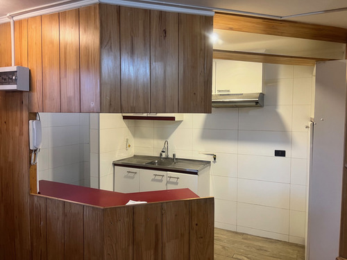 Depto 2 Dorm, Oficina, Un Baño En Condominio Cerrado