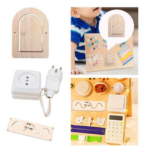 3x Accesorios De Bricolaje Ocupados Materiales Actividad De