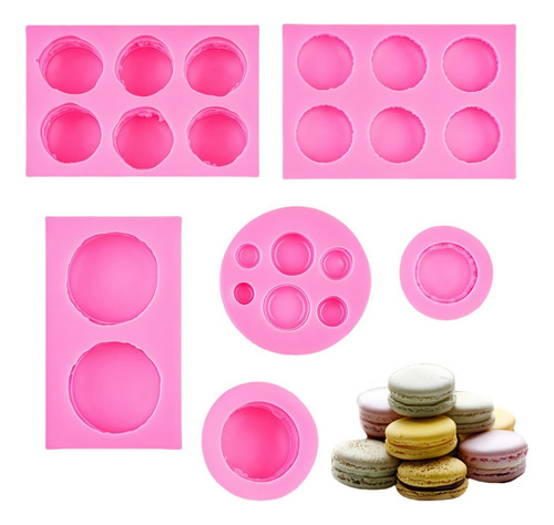 Plantillas De Repostería Para Decoración De Tartas, 6 Piezas
