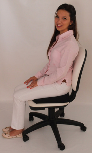 Almhoadilla Lumbar Y De Asiento Kit Oficina 2 De Spine-roll