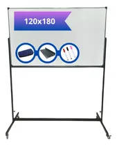 Comprar Pizarra Blanca Magnetica Con Pedestal  120x180 Doble Faz
