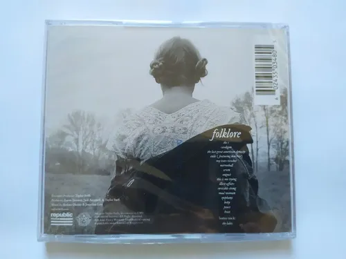 Cd Taylor Swift Autografado Folklore Loja Oficial Taylor Us