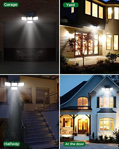 Solar Outdoor Ip65 Sensor De Movimiento Impermeable Para Ext