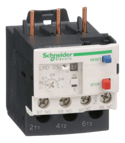 Rele Termico 0,63-1,0a Lrd05 Schneider Electric