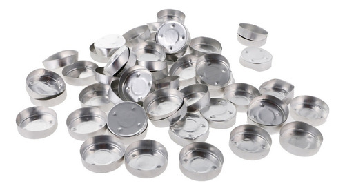 Qd1 Velas Vela Aluminio Vacío, 100 Unidades
