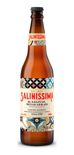 Cachaça Saliníssima 600ml