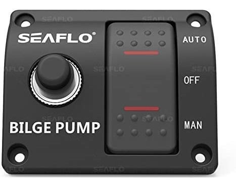 Interruptor Seaflo 3-way Bomba De Achique Panel (automatic-o