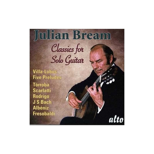 Bream Julian Classics For Solo Guitar Usa Import Cd Nuevo